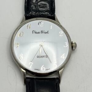 Silver mens watch
